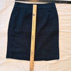 Banana Republic Dark Blue Pencil Skirt